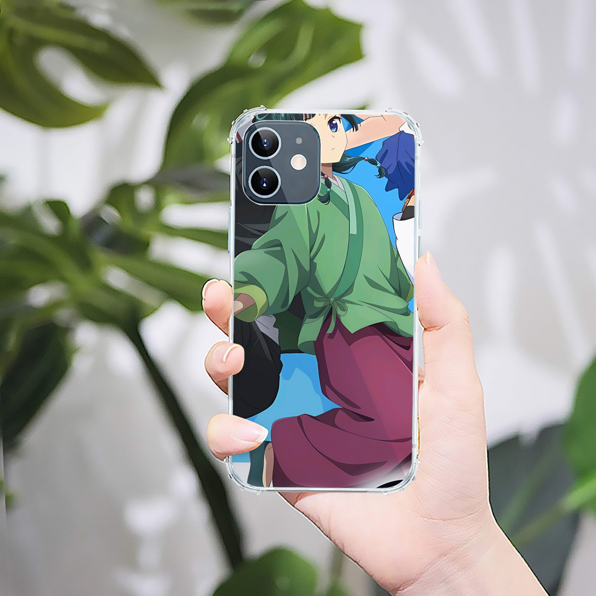 （画像用） 薬屋のひとりごと The Apothecary Diaries 【iPhone 12シリーズ対応】透明スマホケース（クリアソフトケース）